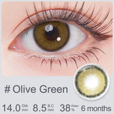 14.0mm Nude Brown Natural Contact Lenses Fit Most Eye Shape Colored Contact Lenses For Eyes Makeup/Cosmetic 6 Months