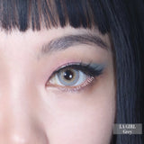Color Contacts Natural Brown Grey 12 Months Disposable Soft Eye Lenses for Dark Eyes Premium Beauty Makeup