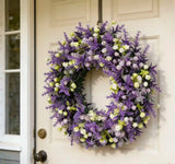 Artificial flowers simulation green plants all over the sky lavender Valentine's Day simulation garland home decoration artifici