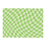 Checkerboard Carpets for Living Room Girl Ins Style Bedroom Bedside Carpet Large Area Lattice Floor Mat Fluffy Soft Lounge Rug