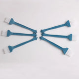100Pcs/Lot Portable Plastic Five Finger Keyboard Brush Computer Cleaning Brush Cleaner Supplies Tools