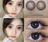 1 Pair Myopia Color Lenses for Eyes with Prescription  Natural Eyes Contacts Lenses Wearing Comfort Yearly