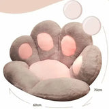 60cm*70cm Cut Cat Scratch Cushion Soft Stuffed Floor Cushion Kawaii Chair Sofa Butt Pad for Home Room Decoration Office Nap Doll