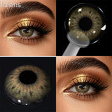 Colored Contact Lenses Brown Gray Violet Purple Color Contacts Eye Lens Eyes Half Year 2Pcs
