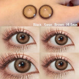 1 Pair Lenses Color Contact Lenses for Eyes Prescription Grey Korean Lenses Brown Natural Lenses With Diopters