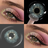 Blue Colored Contact Lenses 14.2mm 6 Months Disposable Green Brown Natural Eye Color Contacts Beauty Makeup