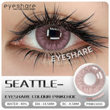 2Pcs Colored Contact Lenses for Eyes Natural Blue Eyes Lenses Gray Pupils High Quality Green Contacts Yearly Disposable