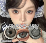 NEW 1Pair Natural Colored Contact Lenses For Eyes Beauty pupillents Grey Pupils Brown Contacts New Cosmetic Eyes Makeup