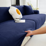 Elastic Universal Sofa Slipcover Knit Thicken Sofa Cover for Living Room Armchair Couch Cover L-shape Sofa Cover 1/2/3/4 Seater