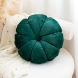 Decorative Pumpkin Cushion Activity Velvet Nordic Ins Sofa Seat Backrest Orange Pillow for Living Room Home Decoration 40*40cm