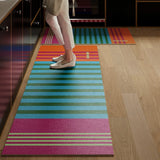 Carpet For Kitchen Non-slip Waterproof Oil-proof Floor Mat PVC Leather Long Rug Home Decoration Foot Mats Alfombra Cocina