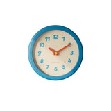 Acrylic Mirror Wooden Wall Clock Cute Living Room Home Decoration Table Clock Creative Gift Kids Bedroom Silent Clock