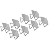 Non-perforated Wall-mounted Kitchen Shelves, Cutting Board Storage Racks, Pot Lid Racks, Hooks, Sink Drain Racks, Kitchen Tools