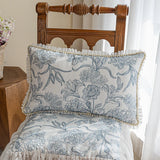 Romantic lace frill cushion cover white lace pillowcase decorative lotus edge throw pillow cover