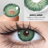 New Colored Contact Lenses for Eyes 1 Pair Fashion Blue Eyes Lenses Brown Contacts Green Lenses Yearly Gray Contacts