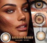 1 pair Fashion Makeup Beauty Contacts Lenses Soft Yearly Blue Green Contacts Eyes Color Lenses Colored Soft Lens Pupils