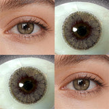 Colored Contact Lenses Big Eye Girl Black Blue Brown Coffee Color Contacts Eye Lens Eyes Half Year 2Pcs