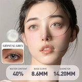 Eye Eyes Color Contacts Colored Contact Lenses Lens Small Pupil Prescription Wholesale Myopia Natural 14.2mm 2Pcs 1 Year