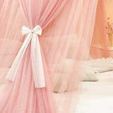 1PC Mosquito Net Top Hook Encrypted Mesh Lace Patchwork Hanging Net Canopy Quick Installation Anti-mosquito Bed Cover Curtain