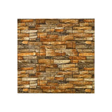 10 Pcs 3D Peel and Stick   Wall Stickers Home Decor Living Room Waterproof Foam Vinyl PVC 70X77CM Self Adhesive Panels Wallpaper