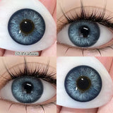 Blue Contact Lenses for Eyes Fashion Color Pupils Beauty Green Lenses Natural Eye Color Lenses for Myopia 1 Pair Cosplay