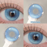 2PCS Halloween Myopia Contact Lenses Cosplay Colored Contact Lenses Prescription Lens Natural Pupils Eye Color Lenses