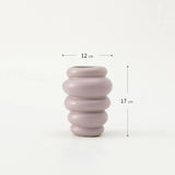 Ceramic Vase Matte Irregular Tabletop Flower Arrangement Device Hydroponic Vases Home Decoration