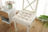 1pcs Minimalist Pure Cotton Chair Cushion Thickened Tatami Mat and Futon Floor Cushion Household Bay Window Office Chair Mat