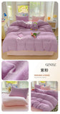 Solid Color Bedding Set Kids Twin Full Queen Size Washed Cotton Single Couple Duvet Cover Set Quilt Cover Pillowcases Bed Linen