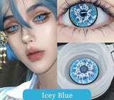 1 Pair Hot sales Color Contact Lenses with Diopter Myopia Eyes Halloween Cosplay Contacts Lens  Makeup Yearly