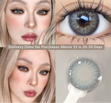 1Pair Russia Blue Color Contact Lens Pupils High Quality Cosmetic  Gray Brown Lenses Makeup Purple Eye