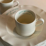 Classic Replica Lace Ceramic Plate for Vintage Dishes Warm White Western Tableware Dinner Plates