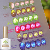 10ml Summer Fruit Colored Gel Nail Polish Guava Grape Purple Honey Trap Cat Magnetic Varnish Soak Off UV Nail Salon