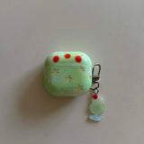 Cute Avocado cherry stars imd earphone case shiny wireless bluetooth charging box for apple airpods 4  2 pro 2nd 3 1 cover