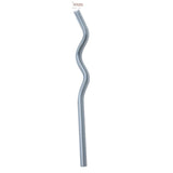 Wavy Colorful Clear Drinking Straw High Borosilicate Glass Straw Glass Tube Party Bar Drinkware Reusable Glass Straws