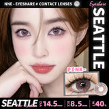 1 Pair Korean Lenses Natural Colorful Contact Lenses for Eyes Brown Contact Lenses Yearly Blue Lenses Gray Pupils Lens