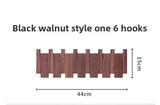 xyloid Coat Racks Wall Hanging Wall Entry Door Porch Hanging Coat Rack Perforated Solid Wood Creative Piano Keys Clothes Hook