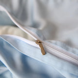 Gradient Luxury Bedding Set Lyocell Soft Silky Cool Feeling Antimicrobial Duvet Cover Flat/Fitted Bed Sheet Pillowcases 4Pcs