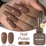 Single-use gel nail polish, classic colors, semi-permanent, removeable by soaking or LED polish, suitable for home and salon use