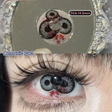 Cosplay Halloween Scary Contact Lenses Crazy Softlens 14.5mm