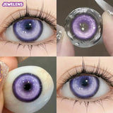 Color Contact Lenses Anime Pupil 6months 1pair Halloween Crazy Eye Lenses