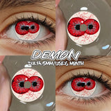 New Style Cosplay Color Contact Lenses Crazy Halloween Fashion Beauty Pupils Role Playing Party Cosmetic Color Lens