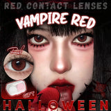 1 Pair Red Vampire Halloween Cosplay Contact Lenses for Eyes Beauty Fashion Red lense Blue Lenses Green Eye Contact