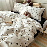 3/4Pcs Digital Printing Cartoon Bedding Set Single Queen King Size Duvet Cover Set Bed Sheet Pillowcases