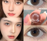 2Pcs New product  Color Contact Lenses Myopia Degree -0.00 to -8.00 natural lenses Soft Lens EyeBeauty Pupil ﻿