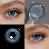 14.2mm Half-Year Disposable Brown Colored Contact Lenses Viral Makeup Beauty Lens for Daily Party Dating Cosmetic