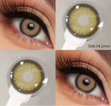 1 Pair Colored Contact Lenses for Eyes Natural Fashion Lenses Gray Beauty Pupils Blue Eye Lens Cosmetics Soft Contacts