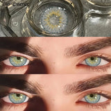 1 Pair Color Contact Lenses Fashion Cosmetic High Quality Blue Lenses Green Contact Cosmetic Lens