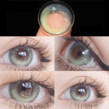 2Pieces Colored Contact Lenses Bling Pupil Beauty Cosplay Color Circle Lens Yearly Galaxy Coloured Contacts