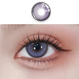  Colored Contact Lenses with degree Power Cosmetic Purple Annual Contact Lens 1year grey Make Up lens